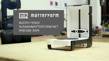 Matter and Form 3D Scanner Unveiled