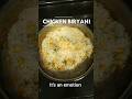 Chicken Biryani #shorts #biryani #ytshorts #trending #cooking #hyderabadi #chicken