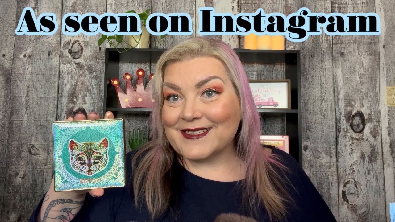 As Seen On Instagram Ads! Zeesea Fireworks Palette! So Nice!!