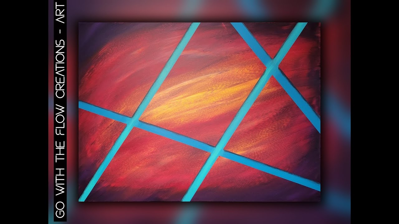 Abstract Art using Acrylic Paints to Create an Amazing 3D Effect / Easy ...