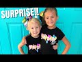 **THE BEST BIRTHDAY SURPRISE EVER** / Hallie & Livvy are going to a LIVE CONCERT for the 1st time!!