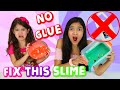 FIX THIS SLIME WITHOUT GLUE!!!!!!!!