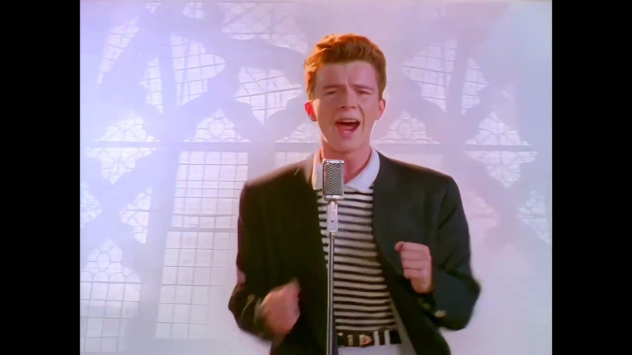 [4K] Rickroll in 4k + 75 fps - YouTube