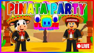 🔴LIVE 🪅 Pinata Party 🎉UPDATE in Pet Simulator 99| #PetSimulator99 #roblox #petsim99