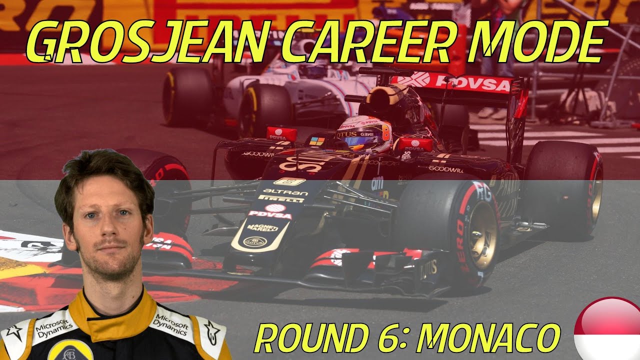 F1 2015: Grosjean Career Mode #6 (Monaco) – LAP OF MY LIFE!