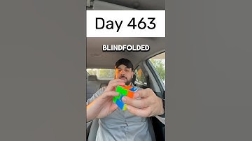 Day 463 of solving the Rubik’s cube blindfolded every single day until I break the National Record
