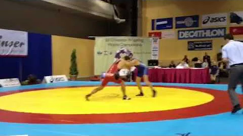 Mike Schyck USA vs Sergey Pogolrelov RUS 85KG Vete...