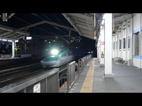 東北新幹線 - 郡山 E5系上りはやぶさ通過