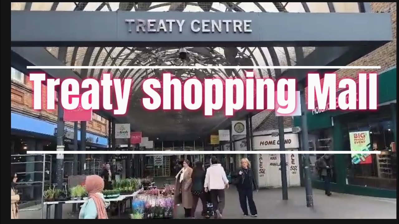 Treaty shopping mall# Hounslow# high street# London