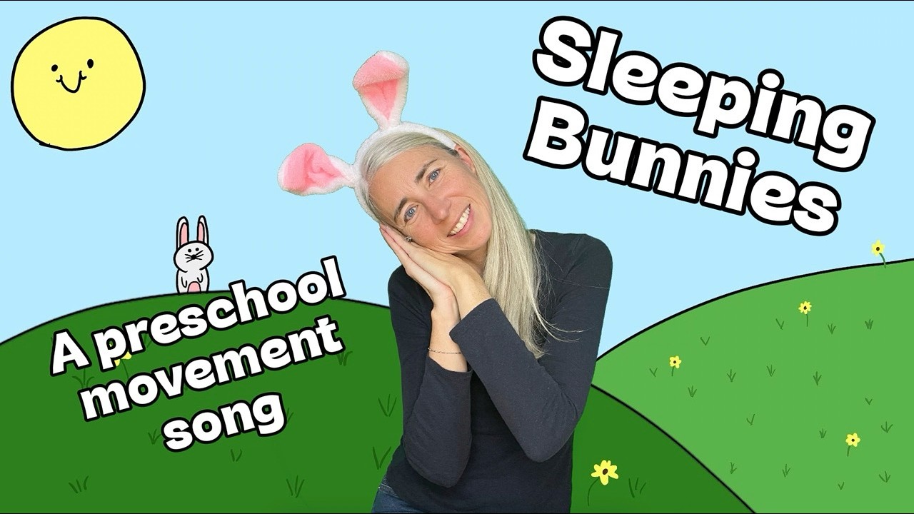 Sleeping Bunnies | Hop Little Bunnies | A Preschool Movement Song