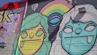 Graffiti in the Art district of Houston Texas ( JERK * Deck WGF )