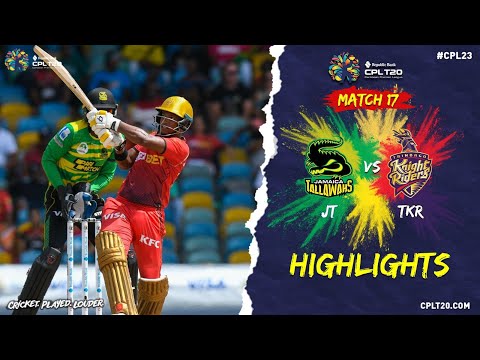 Match Highlights | Jamaica Tallawahs vs Trinbago Knight Riders | CPL 2023