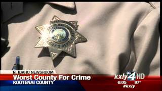 Kootenai County crime up nearly 10-percent