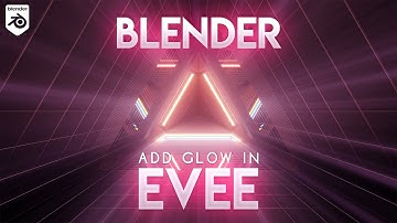 Learn how to add the glow in Eevee Blender tutorial | Deepak Graphics