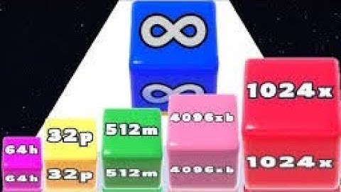 Jelly Run 2048 vs Hole Merge Run - ASMR Gameplay (Freepya, Max Level) New Update