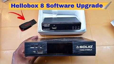 solid 8181 2100 dlx Hellobox Software Upgrade by pendrive