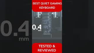Best Quiet Gaming Keyboard #shorts