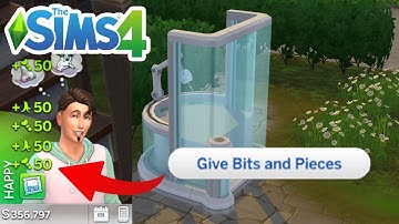 How To Get Bits And Pieces (Cheat) - The Sims 4