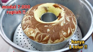 1 telur tetap menul !! yuk coba resep bolu 1 telur. pemula wajib coba