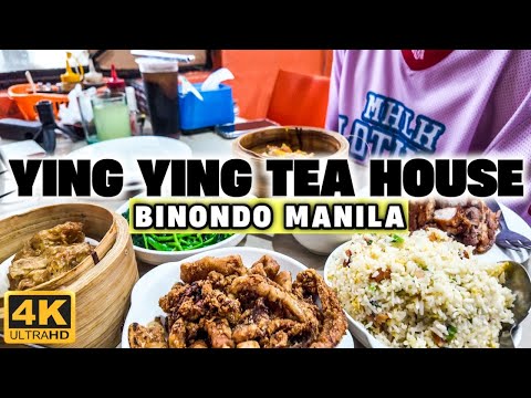 4K Authentisches chinesisches Teehaus in Binondo Manila Kulinarischer Ausflug ins Ying Ying T