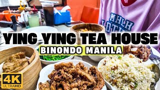 4K Authentic Chinese Tea House In Binondo Manila Ying Ying Tea House Food Trip