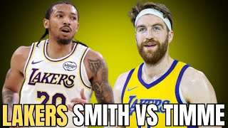 LAKERS NICK SMITH JR VS DREW TIMME