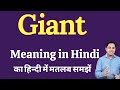 Giant meaning in hindi  giant      explained giant in hindi