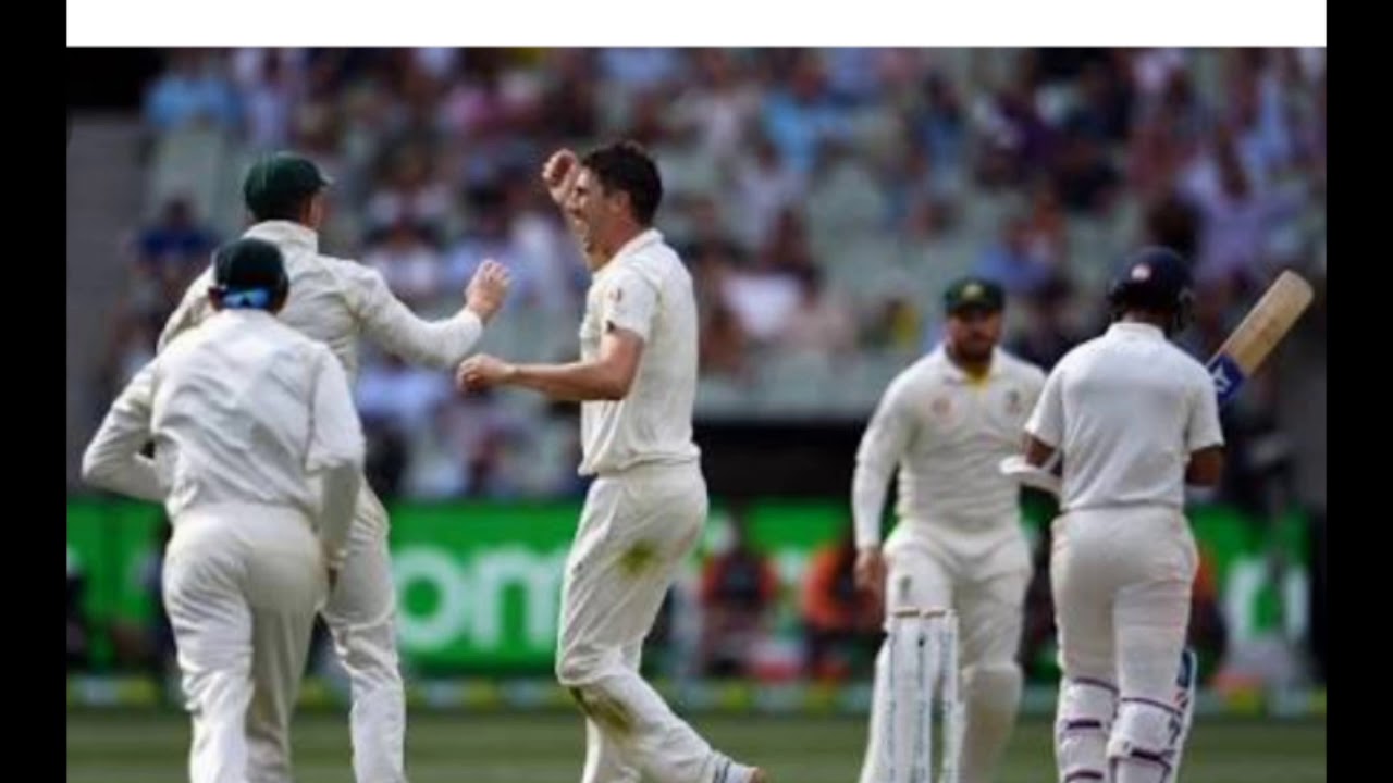 Pat Cummins takes 4 wickets with India score at 54 for 5 at stumps on the third day of MCG test