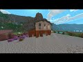 house building timelapse in Hahacraft