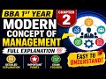 Modern Concept of Management | Principles of Management Chapter 2 🔥