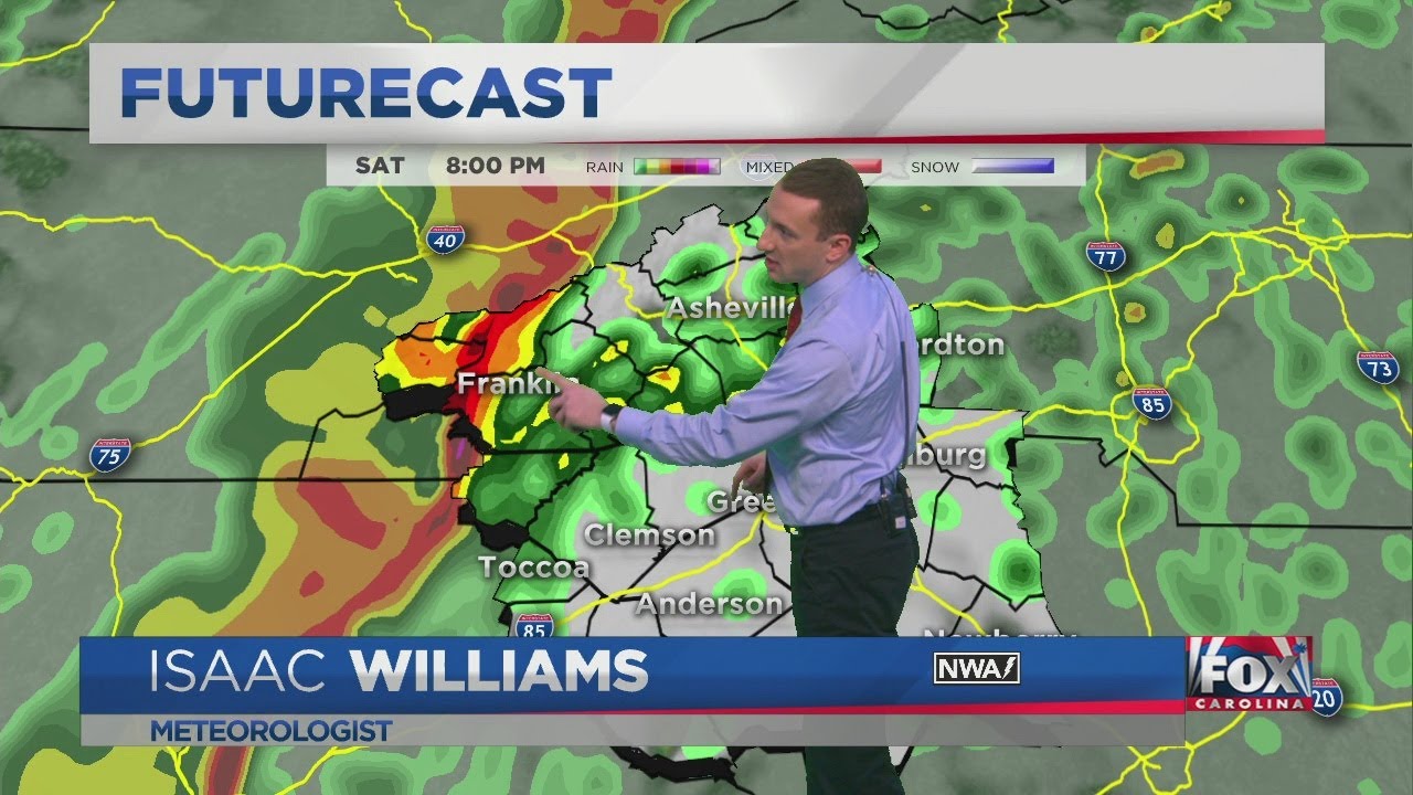 Rain and storms on the way, but so are warmer temps - YouTube