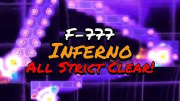 [ADOFAI Custom Level 19(?)] | F-777 - Inferno All Strict No Extra Input Clear!