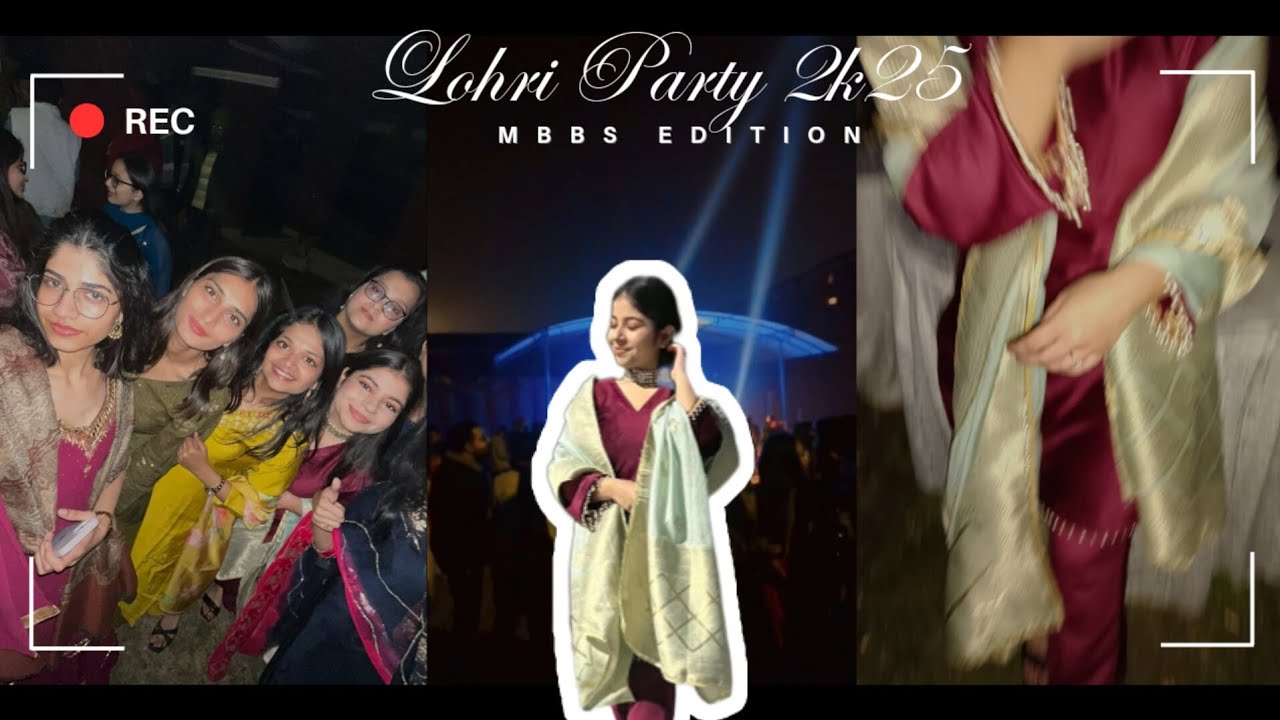 Lohri Celebration at *gmc amritsar* 🔥✨️ | Vanya Kamra