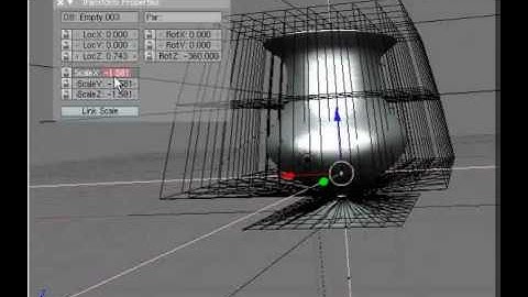 vases deformation with lattice Modifier in Blender 2.49b