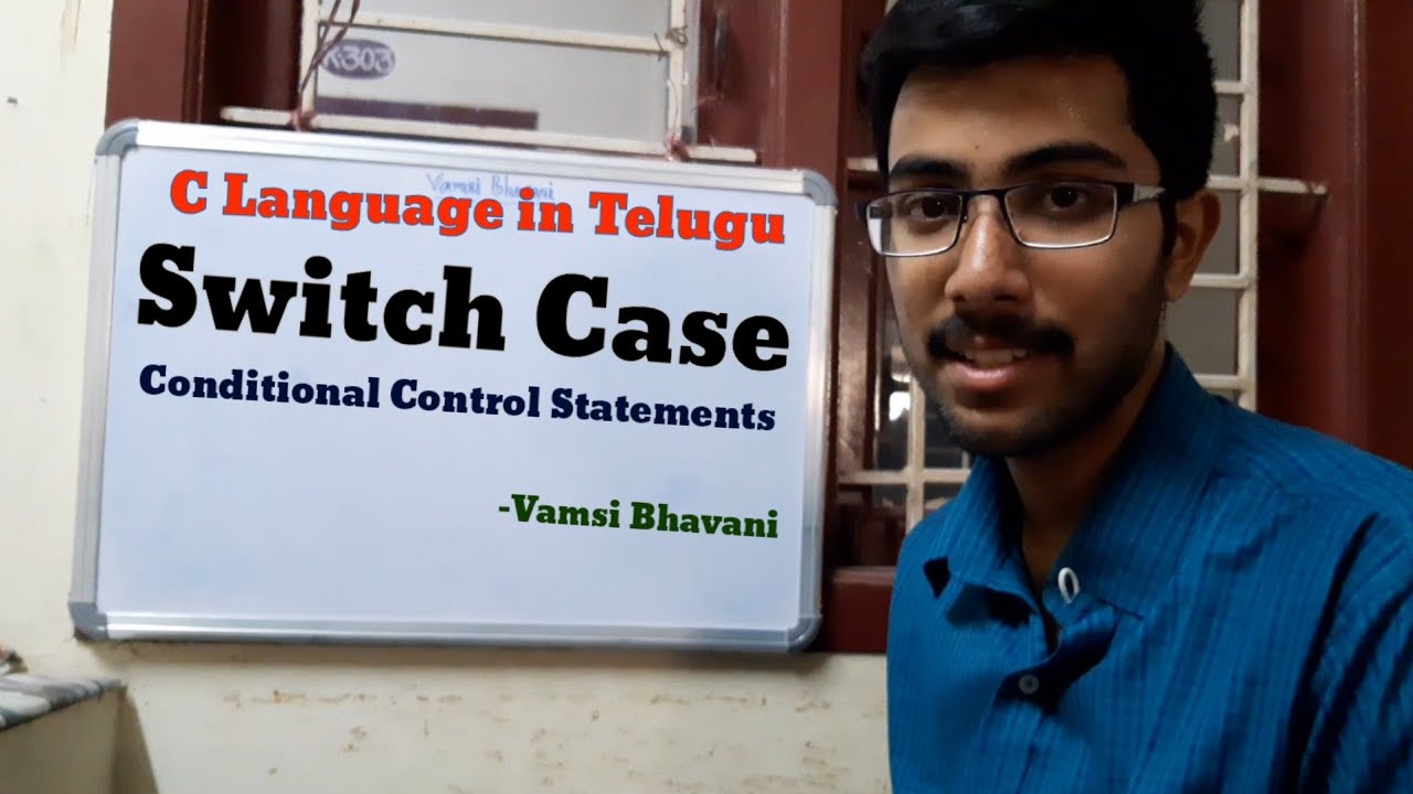Switch Case Conditional Statements | C Language in Telugu | Lecture 7 ...