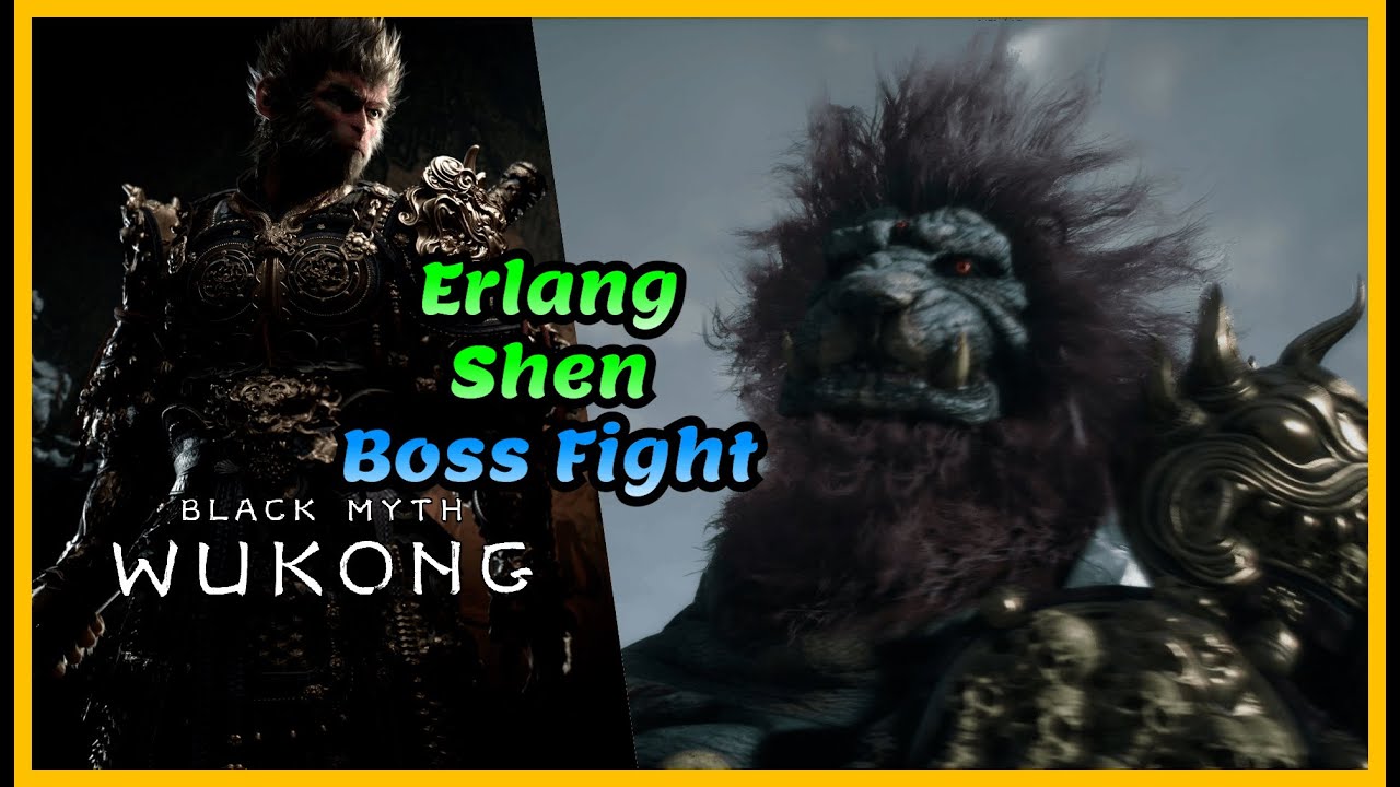 Black Myth Wukong: Erlang Shen boss fight