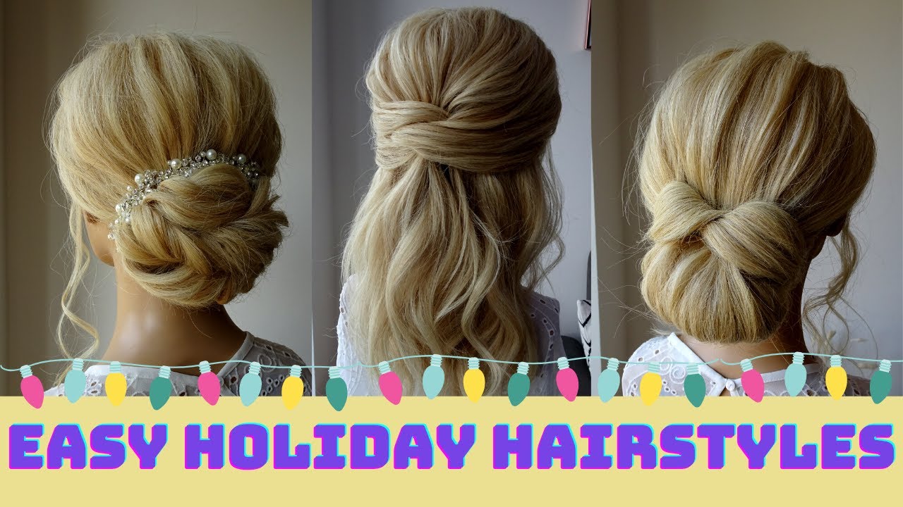 Christmas Party Hairstyles To Sleigh The Silly Season  Sitting Pretty