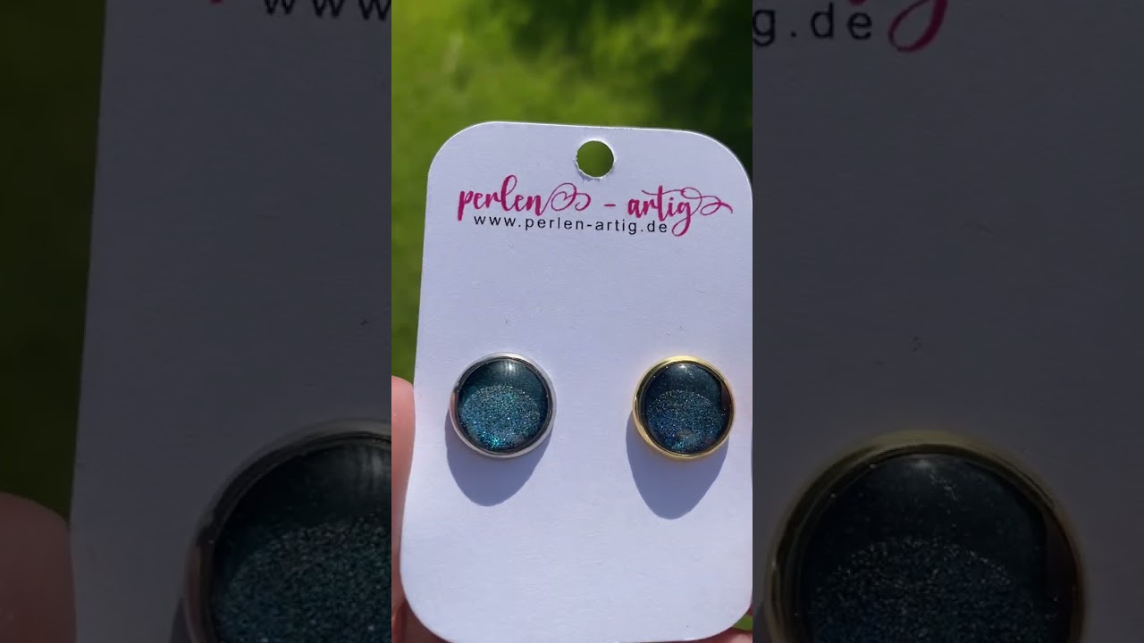 Ohrstecker „Twilight Spark“ - 12 mm