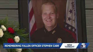 Fayetteville PD remembers Officer Stephen Carr on anniversary of his death