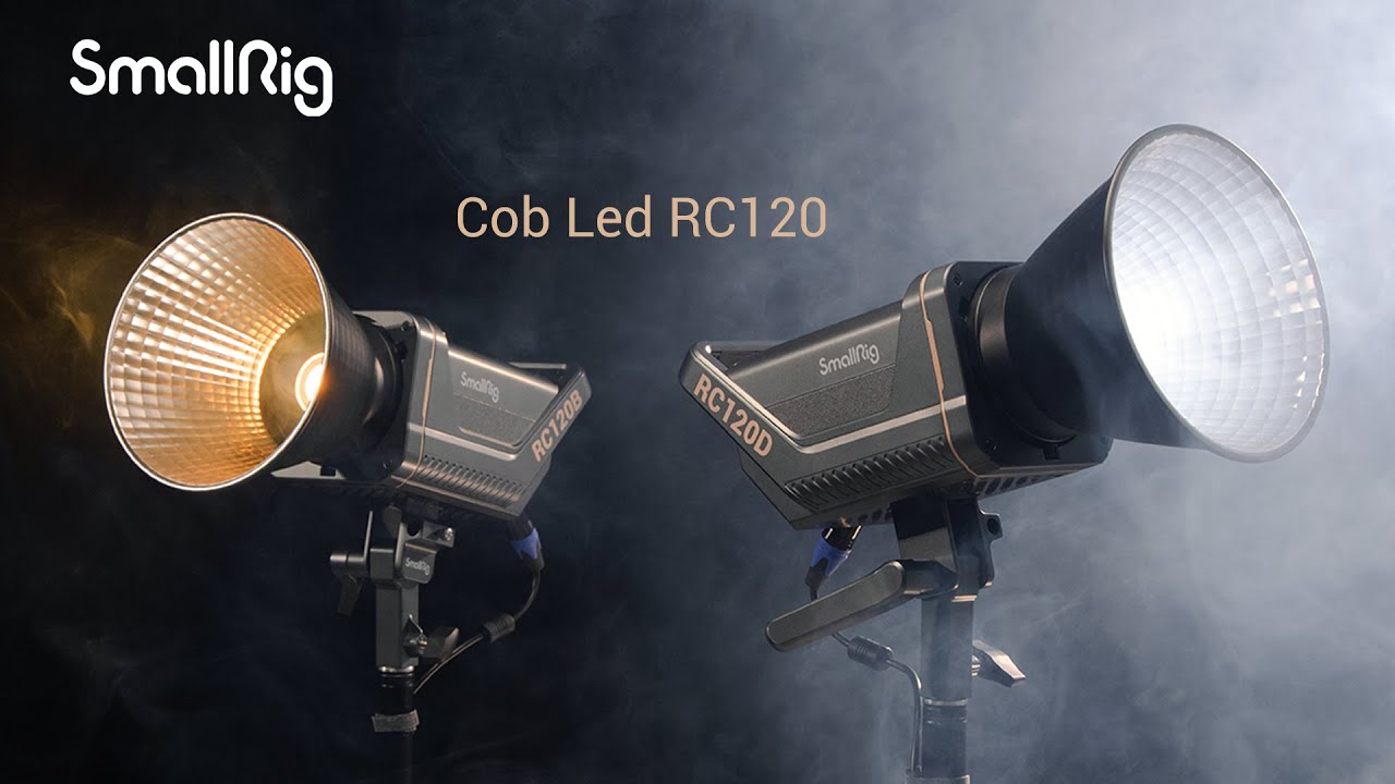 Focos Cob Led Light SmallRig RC120 - YouTube