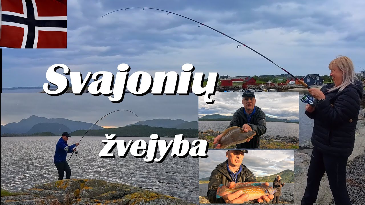 Žvejyba Norvegijoje nuo kranto