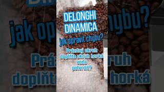 Delonghi#kávovar#jakopravit#chyba#elfstudio#studioelf#hora voda chyba