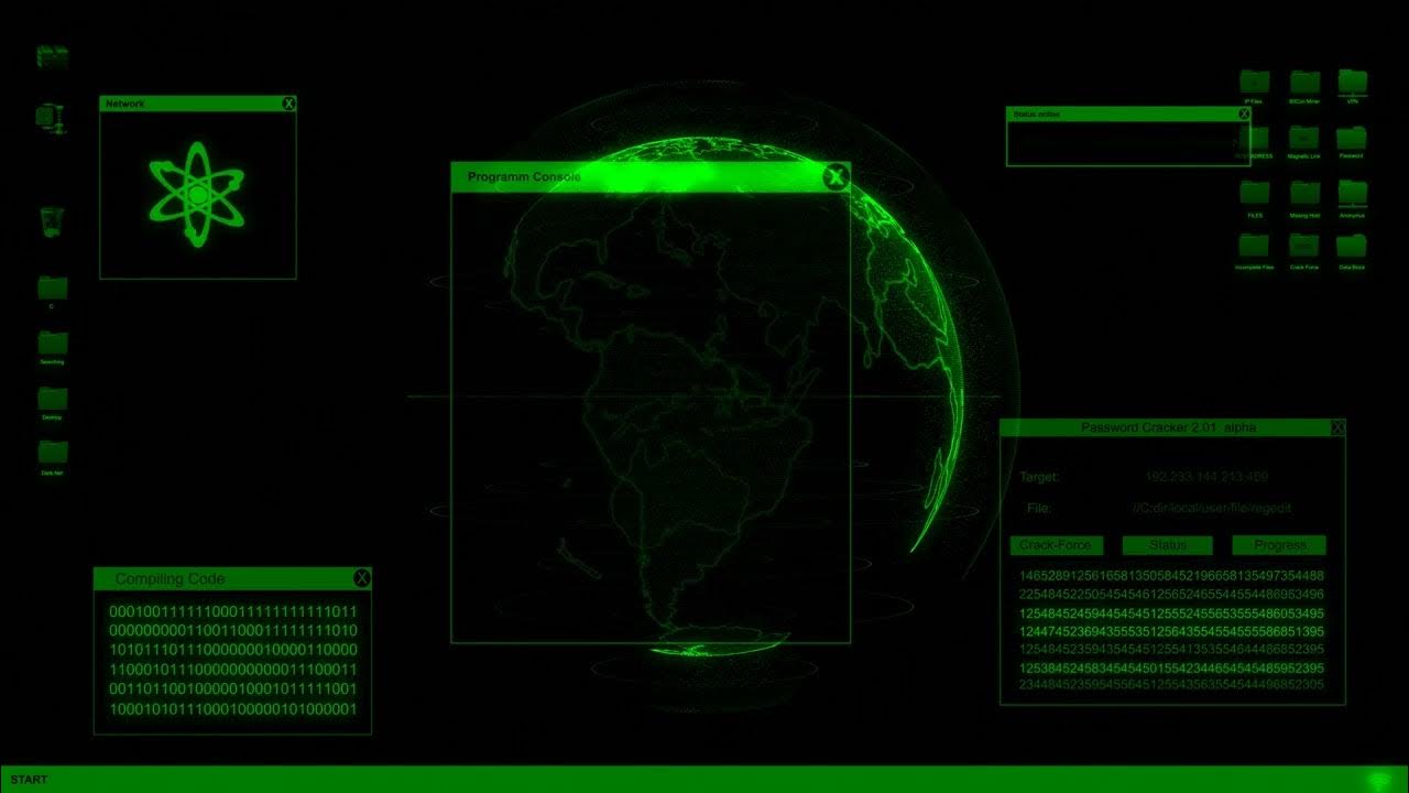 Fake Hacker Screen 2.0 - YouTube