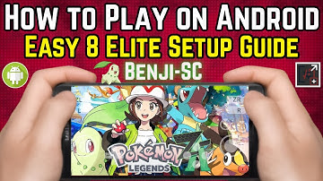[Android Tutorial] How to Play Pokemon Legends ZA on 8 Elite Mobile Phones, Benji-SC Switch Emulator