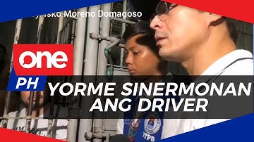 Yorme Isko, sinermunan ang driver na nangkaladkad sa traffic enforcer | WATCH