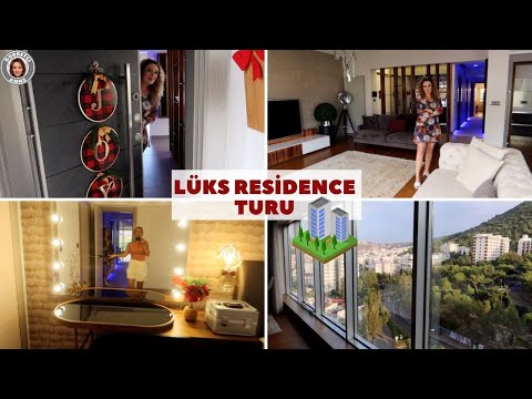 LÜKS RESİDENCE TURU 🏡 İZMİR’DE MİSAFİR OLDUĞUMUZ EVİ GÖRMELİSİNİZ