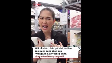 Chẳng bầu bì lại có con gái như "bản sao", Ngọc Trinh cưng như trứng, ra đường phải đồ đôi