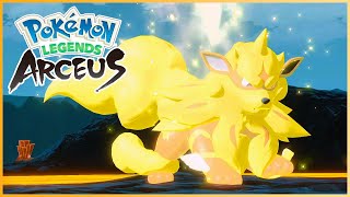 Arcanine Is On A Rampage! Boss Fight To Get The Flame Plate  | Pokémon Legends: Arceus