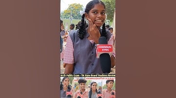 🔴TN 10th Public Science Exam Student Review |State Board 2025|Easy or Tough?|