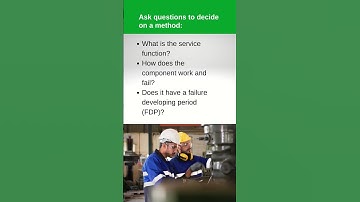 IDCON INC Reliability and Maintenance Tip of the Week: Selecting a Maintenance Method